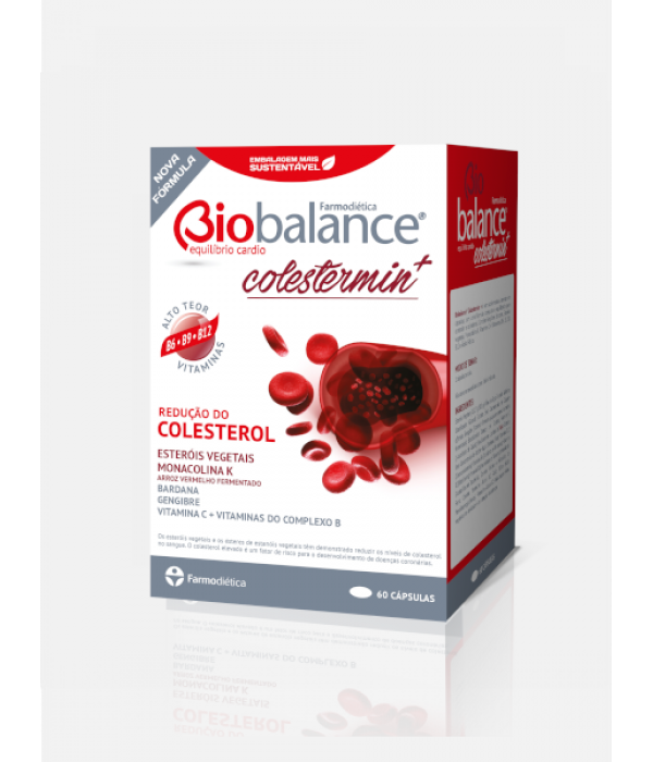 Biobalance Colestermin + - 60 cápsulas - Farmódietica