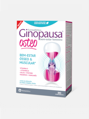 Ginopausa Osteo - 30 Comprimidos - Farmódietica