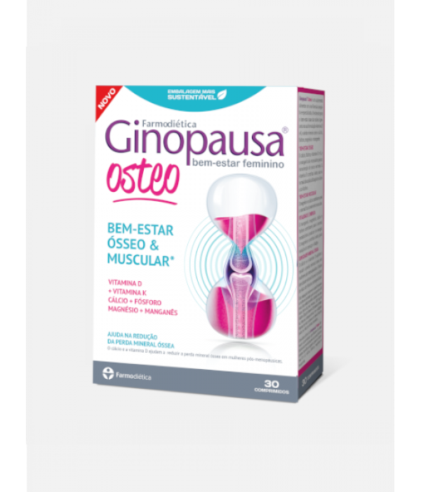 Ginopausa Osteo - 30 Comprimidos - Farmódietica