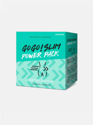 Go-Go Slim® Power Pack- 30 Ampolas+30 Capsulas - Farmodietica
