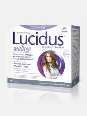Lucidus Mulher - 30 Ampolas - Farmodietica