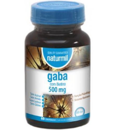 Gaba 500mg - 60 comprimidos - Naturmil